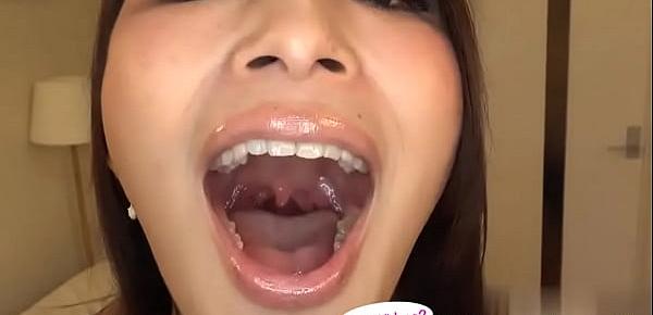  Japanese Asian Tongue Spit Face Nose Licking Sucking Kissing Handjob Fetish - More at fetish-master.net